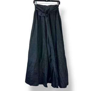 Hampton Nites 6 Tulle Layered Maxi Skirt Black Whimsigoth Steampunk Avante Garde